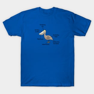 Pelican Anatomy T-Shirt